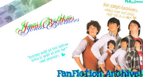 fanfiction jonas brothers|jonas brothers book archive.